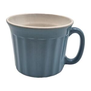 Nantucket Blue Fluted Jumbo Mug 20oz Capacity